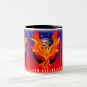 2 COULEURS TASSE DE PHOENIX (Centre)