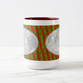 2 Couleurs Tasse de photo de Noël (Centre)