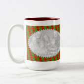 2 Couleurs Tasse de photo de Noël (Gauche)