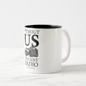 2 Couleurs Tasse de Photog, pour des videographers, nouvelles (Devant droit)