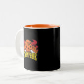 2 Couleurs Tasse de pickleball déchaîné (Devant gauche)