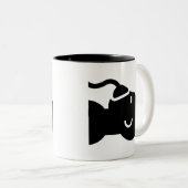 2 Couleurs Tasse de pictogramme d'anesthésie (Devant droit)