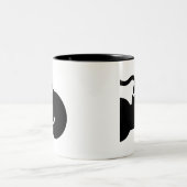 2 Couleurs Tasse de pictogramme d'anesthésie (Centre)