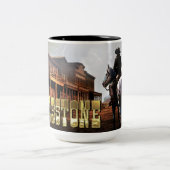 2 Couleurs Tasse de pierre tombale (Centre)