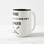 2 Couleurs Tasse de pillage (Devant droit)