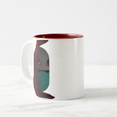 2 Couleurs Tasse de pilule de parodie de Prozac de vampire (Devant gauche)