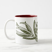 2 Couleurs Tasse de pin (Gauche)