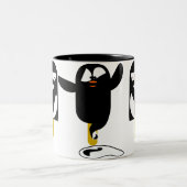 2 Couleurs tasse de pingouin (Centre)
