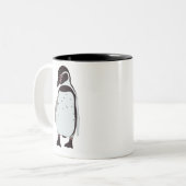 2 Couleurs Tasse de pingouin (Devant gauche)