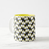 2 Couleurs Tasse de pingouin (Devant gauche)