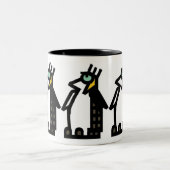 2 Couleurs Tasse de pingouins (Centre)
