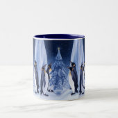 2 Couleurs Tasse de pingouins (Centre)