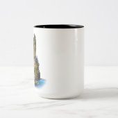 2 Couleurs Tasse de pins de château (Centre)