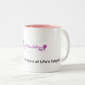 2 Couleurs Tasse de pissenlit de couche (Devant droit)