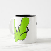 2 Couleurs Tasse de plage de bascules électroniques (Devant gauche)