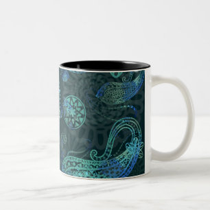 2 Couleurs Tasse de plaisir de batik