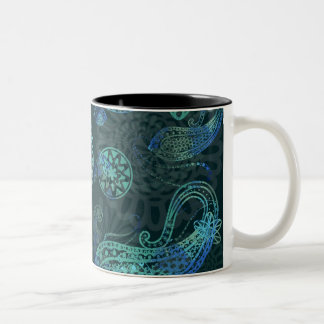 2 Couleurs Tasse de plaisir de batik