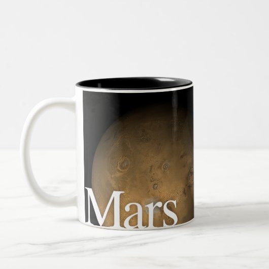 2 Couleurs Tasse de planète de LITD : Mars (Gauche)