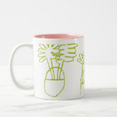 2 Couleurs Tasse de plantes (Gauche)