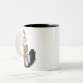 2 Couleurs Tasse de Platypi de biscuit (Devant gauche)