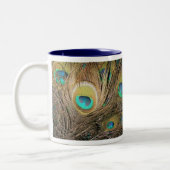 2 Couleurs Tasse de plume de paon (Gauche)