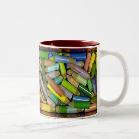 2 Couleurs Tasse de plumier de Kim Kublank (Droit)