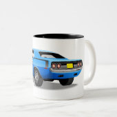 2 Couleurs Tasse de Plymouth bleu 'Cuda (Devant droit)