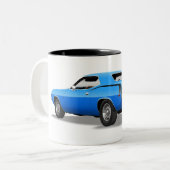 2 Couleurs Tasse de Plymouth bleu 'Cuda (Devant gauche)