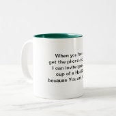 2 Couleurs Tasse de poésie (Devant gauche)