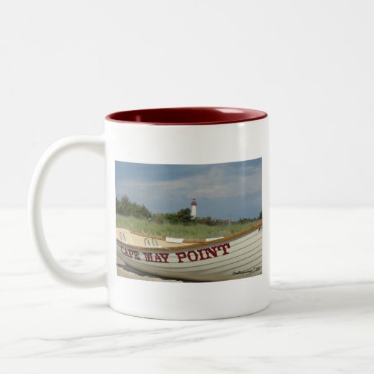 2 Couleurs Tasse de point de Cape May (Gauche)