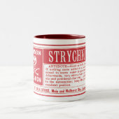2 Couleurs Tasse de poison de strychnine (Centre)