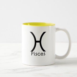 2 Couleurs Tasse de Poissons