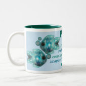 2 Couleurs Tasse de Poissons (Gauche)