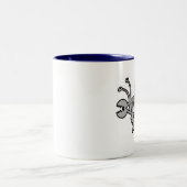 2 Couleurs Tasse de poissons de WTF (Centre)