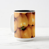 2 Couleurs Tasse de poivre jaune (Devant gauche)