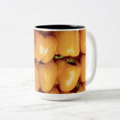 2 Couleurs Tasse de poivre jaune (Devant droit)