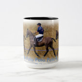 2 Couleurs Tasse de polo de trois Snoots (Centre)