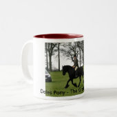 2 Couleurs Tasse de poney de vallées (Devant gauche)