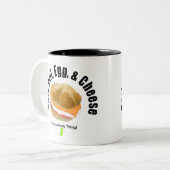 2 Couleurs Tasse de porc (Devant gauche)