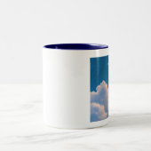 2 Couleurs tasse de porc de vol (Centre)