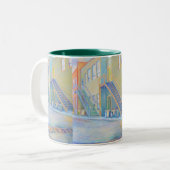 2 Couleurs Tasse de porte arrière (Devant gauche)