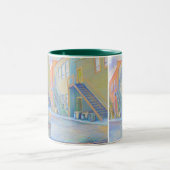 2 Couleurs Tasse de porte arrière (Centre)