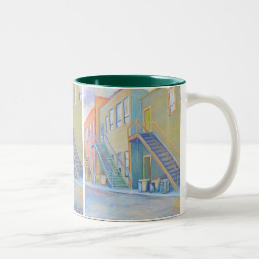 2 Couleurs Tasse de porte arrière (Droit)