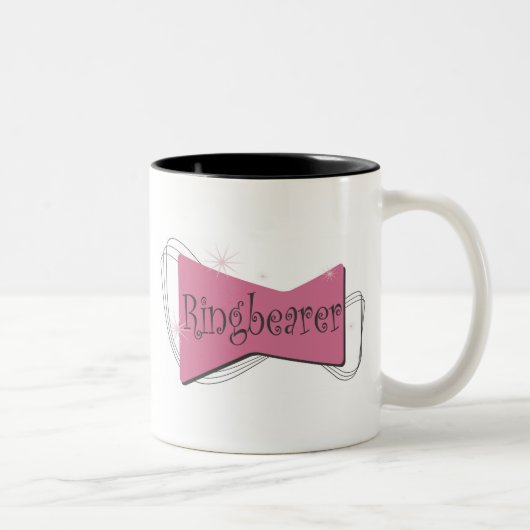 2 Couleurs Tasse de porteur d'alliances (Droit)