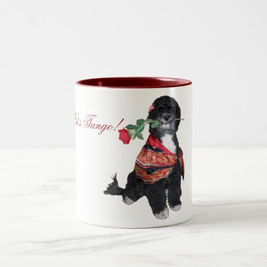 2 Couleurs Tasse de Portie de tango (Centre)