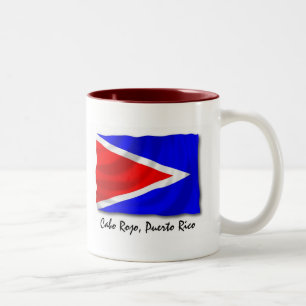 2 Couleurs Tasse de Porto Rico : Cabo Rojo