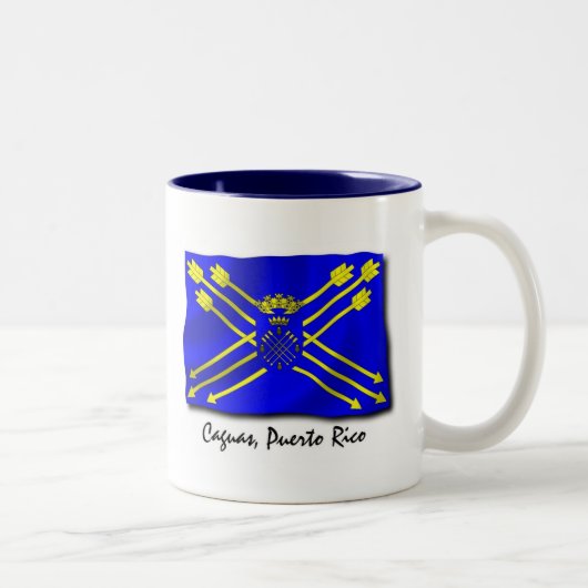 2 Couleurs Tasse de Porto Rico : Caguas (Droit)