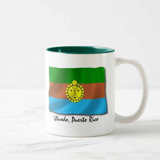 2 Couleurs Tasse de Porto Rico : Utuado (Droit)