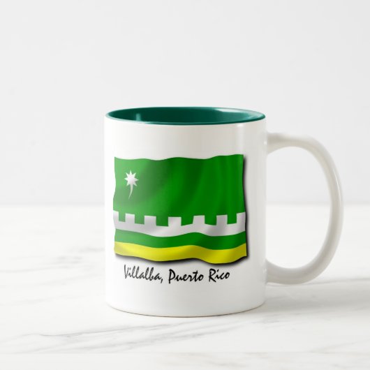 2 Couleurs Tasse de Porto Rico : Villalba (Droit)