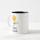 2 Couleurs Tasse de poussin de judo (Devant gauche)